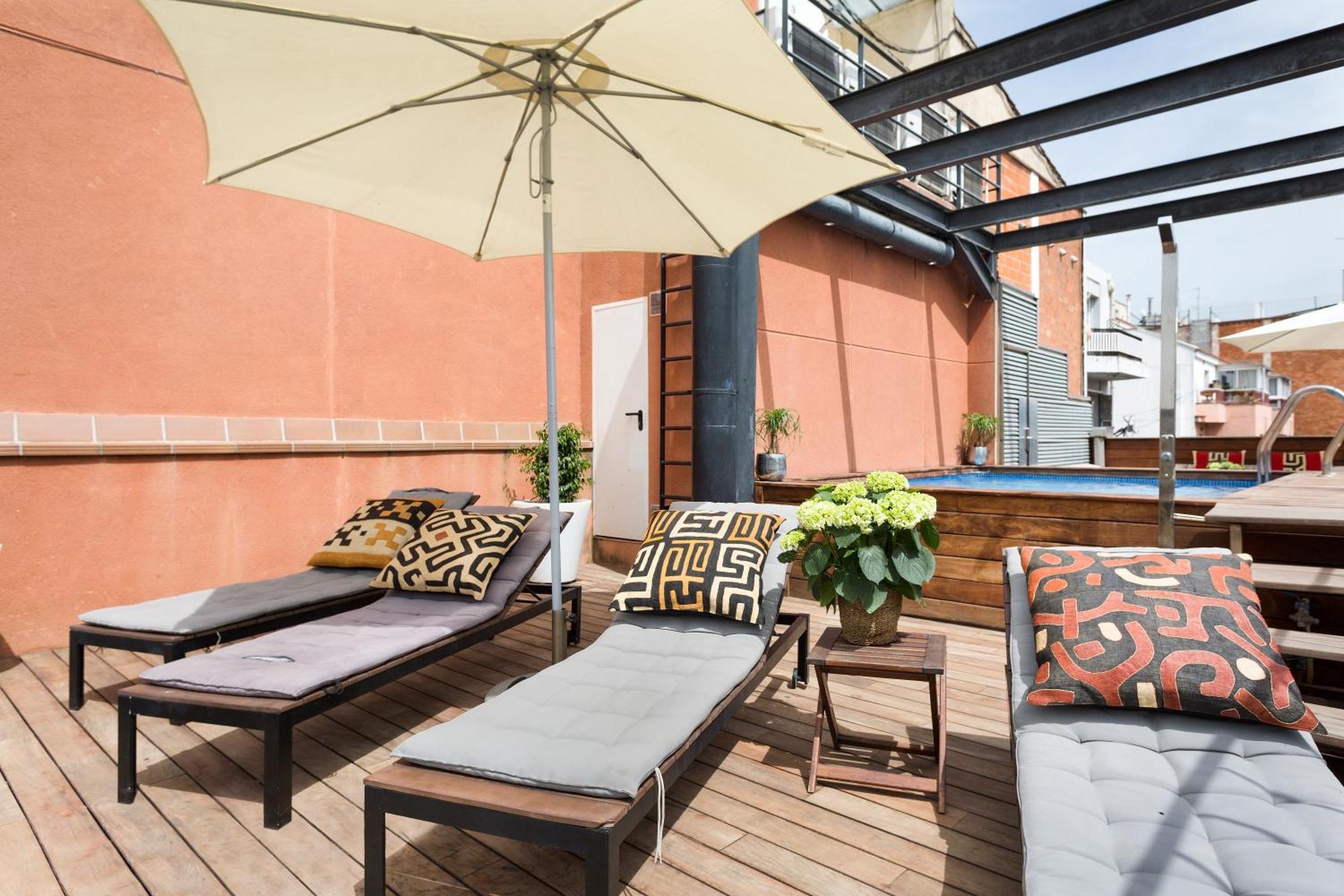 Apartment Barcelona Rentals - Pool Terrace In City Center Room photo